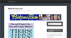 Desktop Screenshot of bikinisite.us